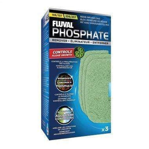 Fluval 106/107 & 206/207 Phosphate Remover Pads 3 Pack Aquatic Supplies Australia