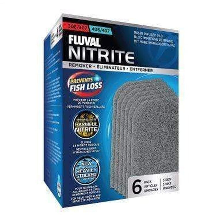 Fluval 306/406, 307/407 Nitrite Remover Pads 6 Pack Aquatic Supplies Australia