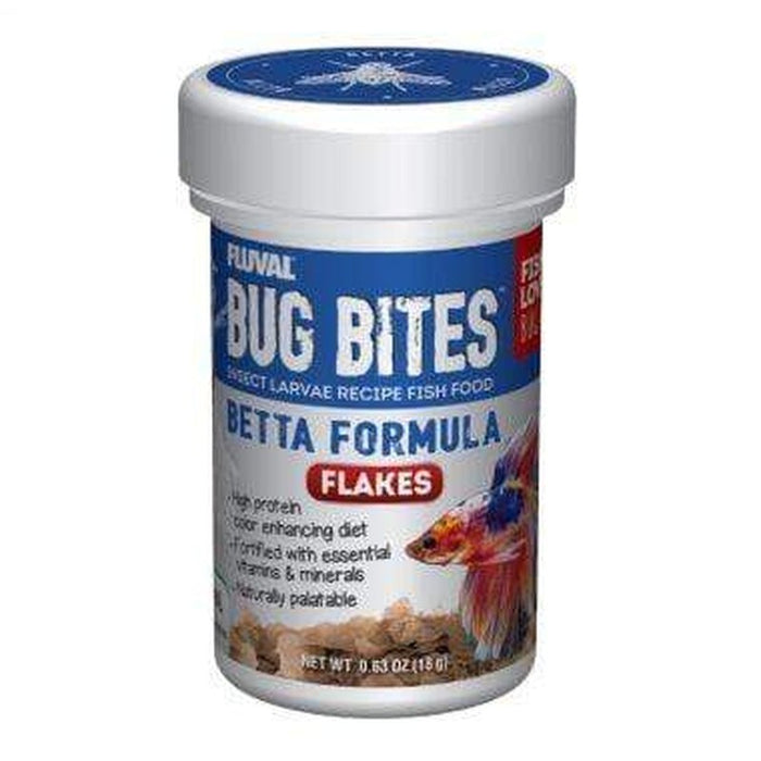 Fluval Bug Bites Betta Flakes 18g Aquatic Supplies Australia