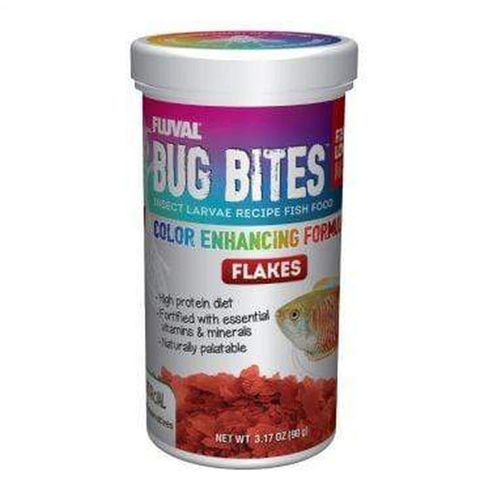 Fluval Bug Bites Colour Enhancing Flakes Aquatic Supplies Australia