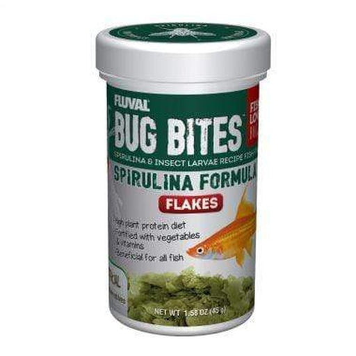 Fluval Bug Bites Spirulina Flakes Aquatic Supplies Australia