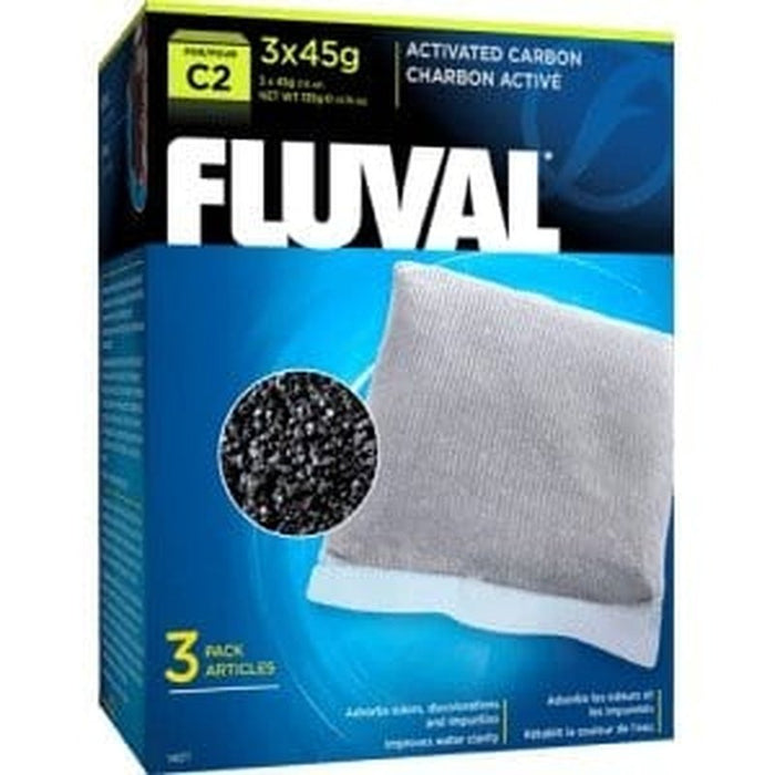 Fluval C2 Carbon 3 x 45g Aquatic Supplies Australia