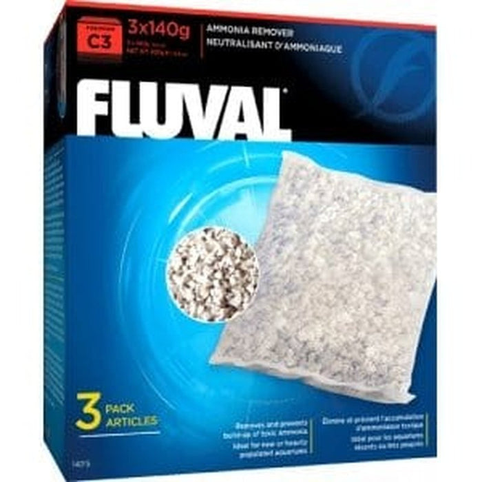 Fluval C3 Ammonia Remover 3 x 140g Aquatic Supplies Australia