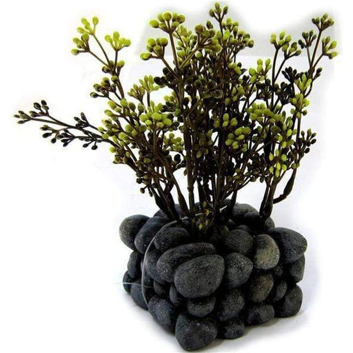 Fluval Chi Aquarium Plant with Pebble Base Ornament Aquatic Supplies Australia