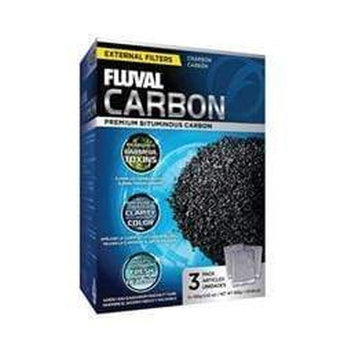 Fluval Premium Carbon 3 x 100g Aquatic Supplies Australia