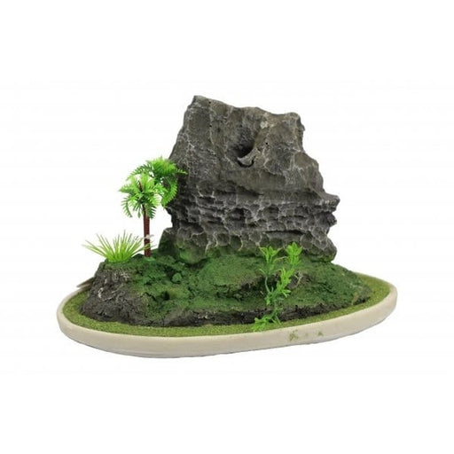 Granite Scenery Island 30 x 18 x 20cm Aquatic Supplies Australia