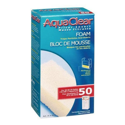 AquaClear 50 Foam Filter Insert Aquatic Supplies Australia