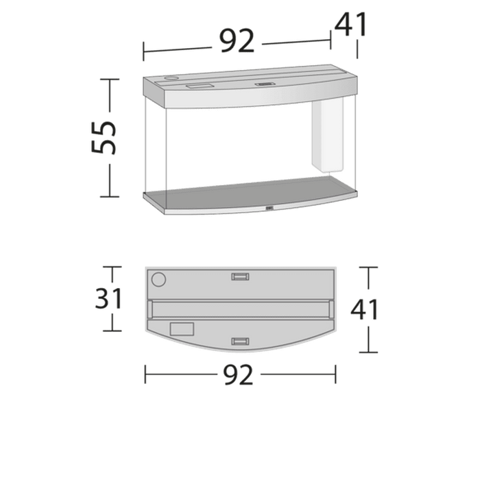 Juwel Vision 180 LED Aquarium (180L) Aquatic Supplies Australia