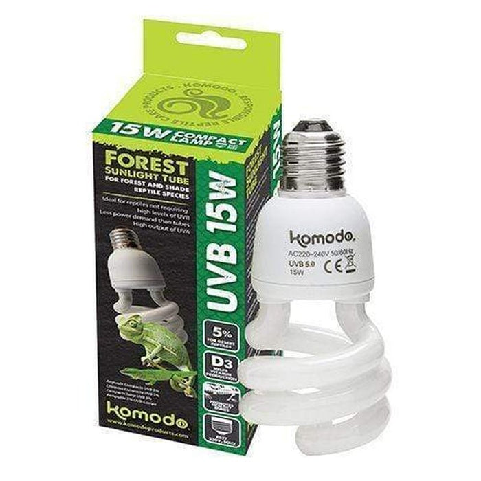 Komodo Compact Lamp UVB 5% Aquatic Supplies Australia