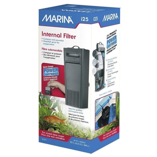 Marina i25 Internal Filter (25L, 100L/h) Aquatic Supplies Australia