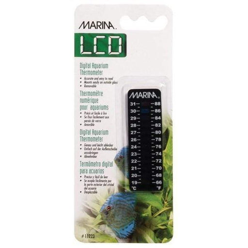 Marina LCD Thermometer 19 to 31°C  7.6cm Aquatic Supplies Australia