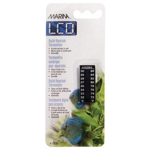 Marina LCD Thermometer 22 to 30°C  4.5cm Aquatic Supplies Australia