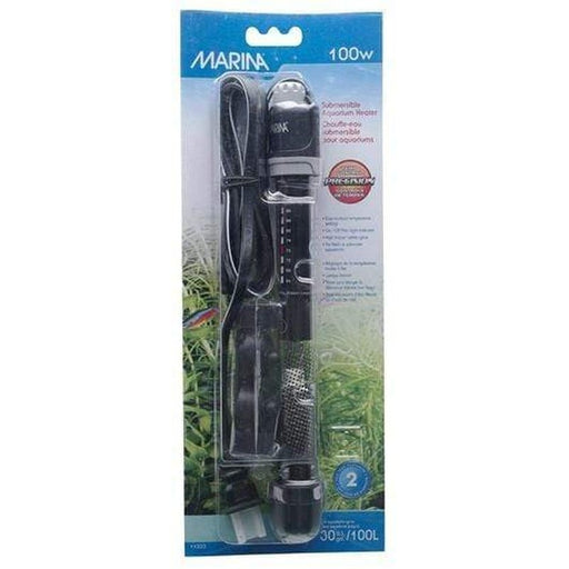 Marina Submersible Aquarium Heater 100W 22cm (100L) Aquatic Supplies Australia