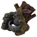 Neptune Kangaroo with Tree Trunk Small 12 x 10 x 10cm Aquatic Supplies Australia