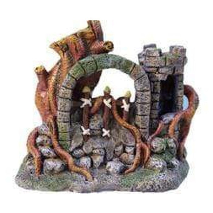 Neptune Middle Earth Rock Arches and Tree Root 19 x 18 x 13cm Aquatic Supplies Australia