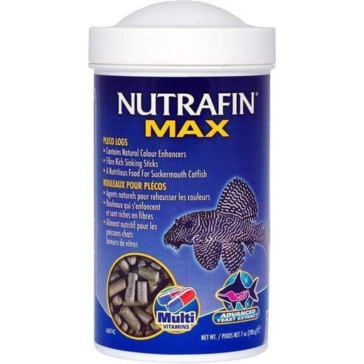 Nutrafin Max Pleco Logs 200g Aquatic Supplies Australia