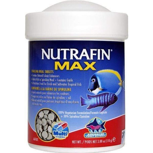 Nutrafin Max Sinking Spirulina Tablets Aquatic Supplies Australia