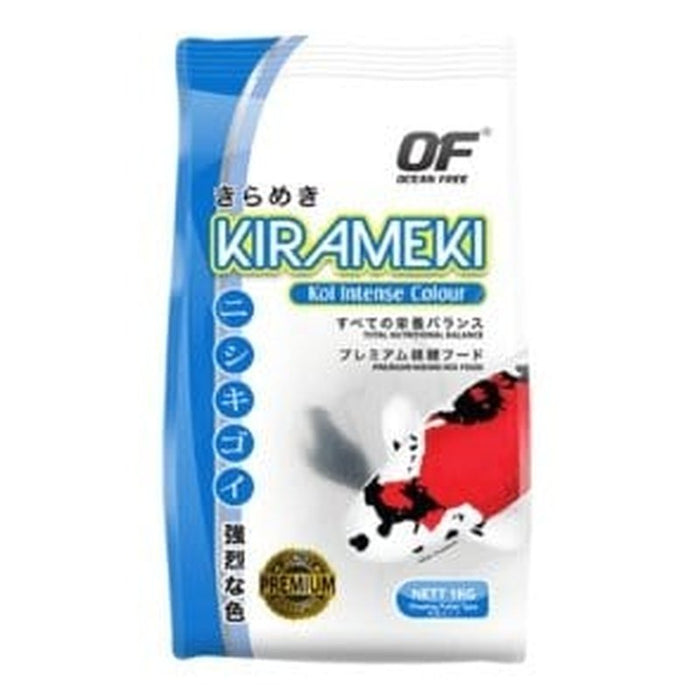 Ocean Free Kirameki Premium Koi Food Intense Colour Aquatic Supplies Australia