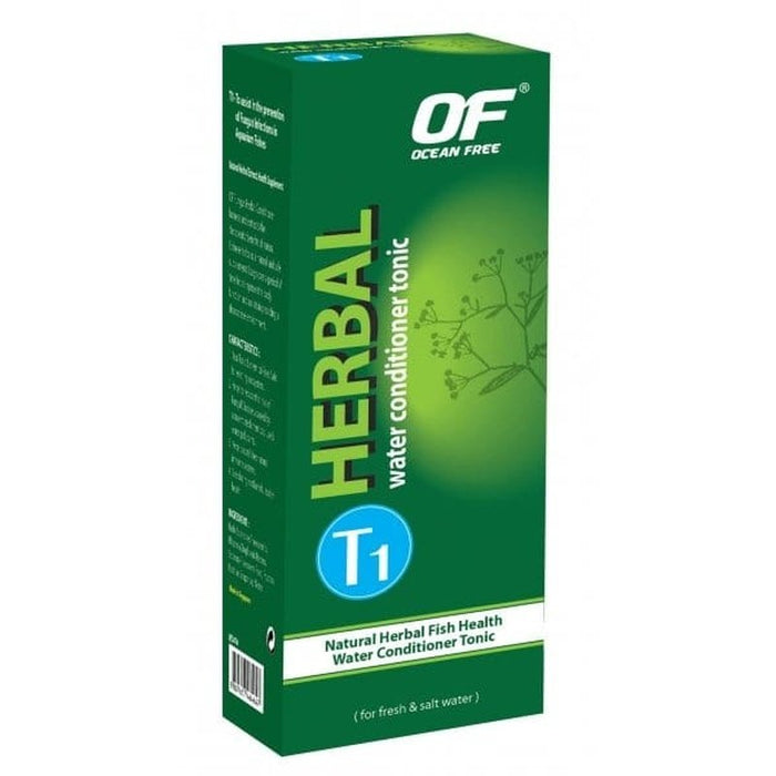 Ocean Free T1 Herbal Bacteria Water Conditioner Aquatic Supplies Australia