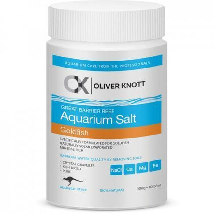 Oliver Knott Goldfish Salt Aquatic Supplies Australia