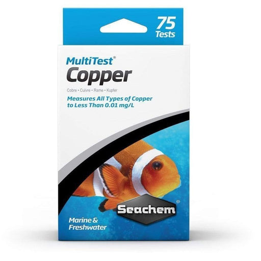 Seachem MultiTest Copper Aquatic Supplies Australia