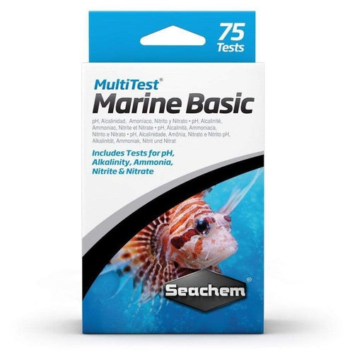 Seachem MultiTest Marine Basic Aquatic Supplies Australia