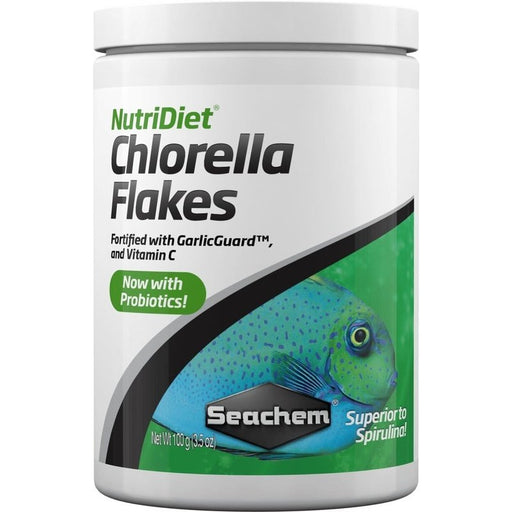 Seachem NutriDiet Chlorella Flakes with Probiotics Aquatic Supplies Australia