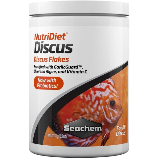 Seachem NutriDiet Discus Flakes with Probiotics Aquatic Supplies Australia
