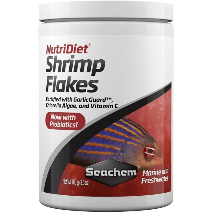 Seachem NutriDiet Shrimp Flakes with Probiotics Aquatic Supplies Australia