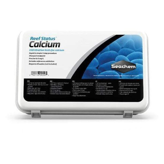 Seachem Reef Status Calcium Test Kit Aquatic Supplies Australia