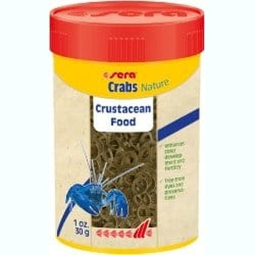 Sera Crabs Nature 30g Crustacean Food Aquatic Supplies Australia