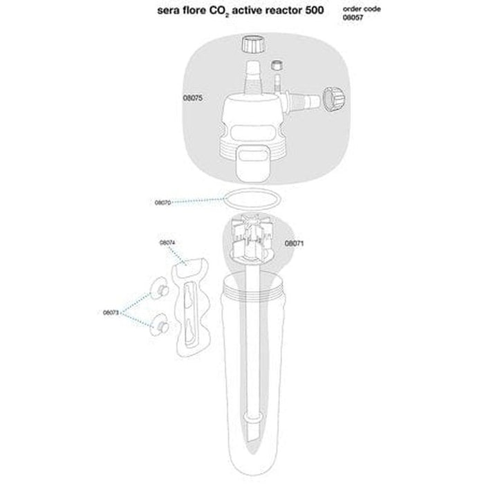 Sera Flore CO2 Active Reactor Aquatic Supplies Australia