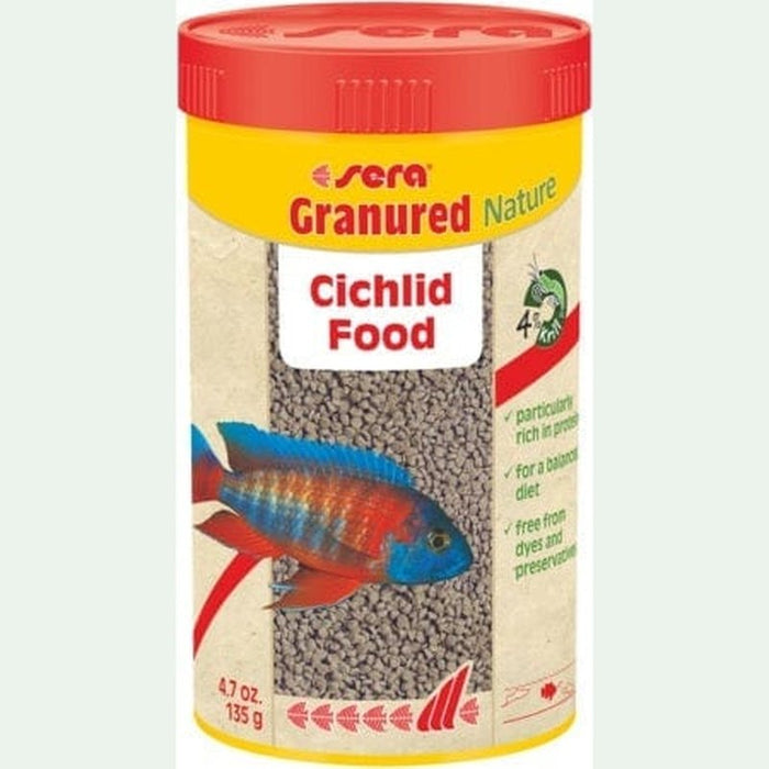 Sera Granured Nature Cichlid Food Aquatic Supplies Australia