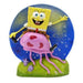 SpongeBob Squarepants on Jellyfish 8cm Aquatic Supplies Australia