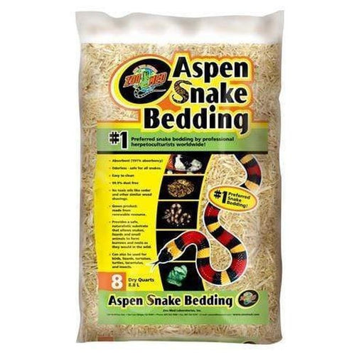 Zoo Med Aspen Snake Bedding Aquatic Supplies Australia