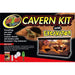 Zoo Med Cavern Kit with Excavator Clay Burrowing Substrate Aquatic Supplies Australia