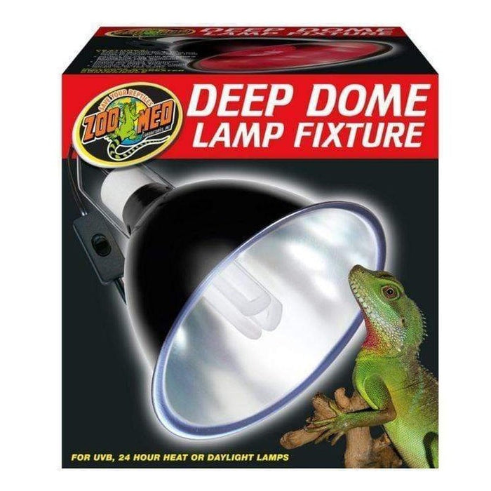 Zoo Med Deep Dome Lamp Fixture Aquatic Supplies Australia