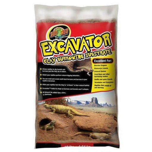 Zoo Med Excavator Clay Burrowing Substrate 9kg Bag Aquatic Supplies Australia