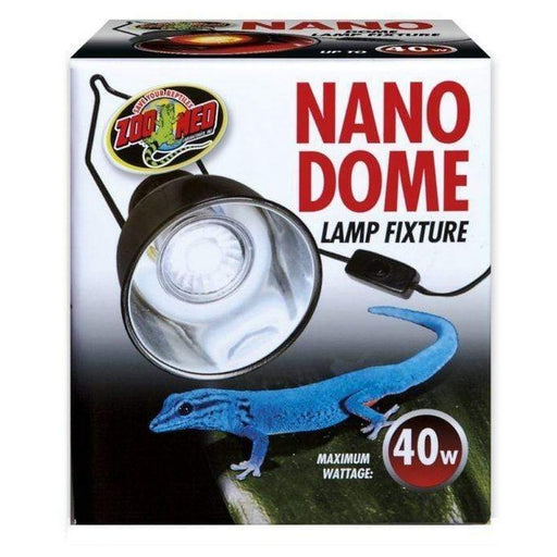 Zoo Med Nano Dome Lamp Fixture Aquatic Supplies Australia