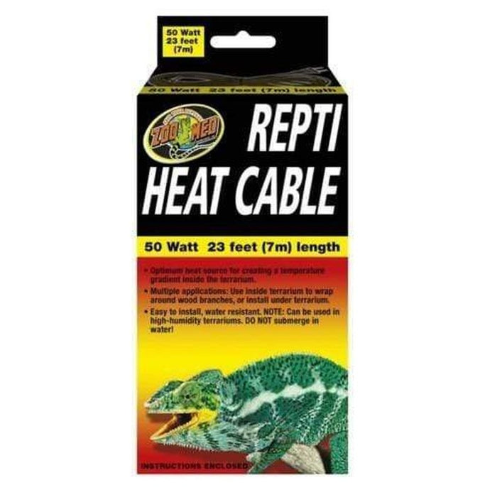 Zoo Med Repti Heat Cable 50W 7m Aquatic Supplies Australia