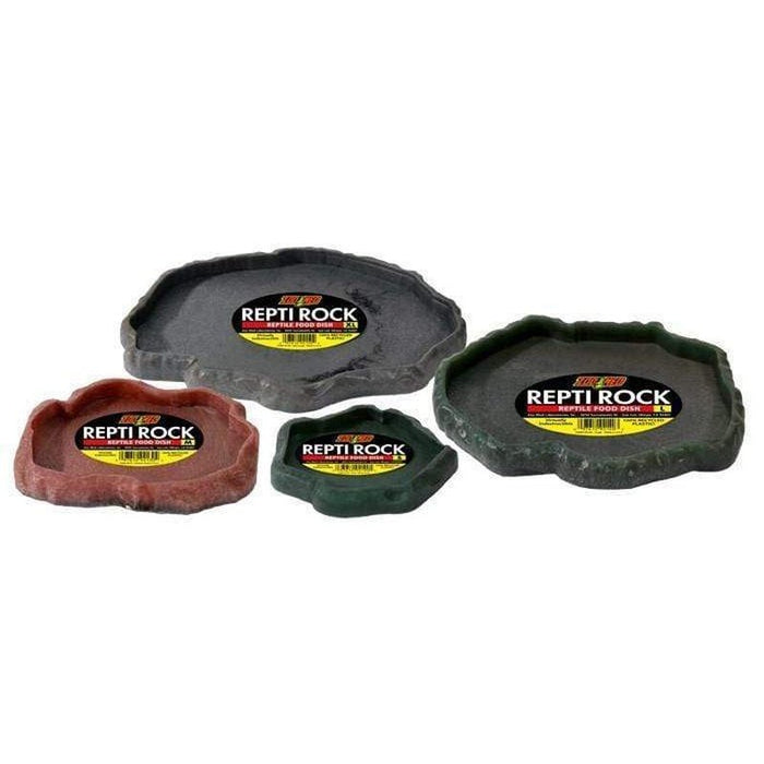 Zoo Med Repti Rock Reptile Food Dish Aquatic Supplies Australia